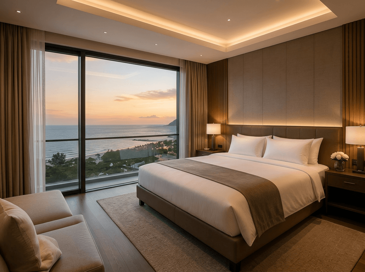 Interior modern și premium al unui hotel